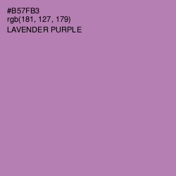#B57FB3 - Lavender Purple Color Image